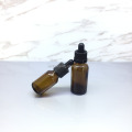 10ml 15ml 30ml 50ml 100ml amber glass bottle with child proof dropper for essential oil e liquid RD-023RL